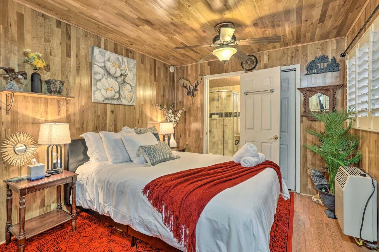 Boho Crestline Cabin, 1 Mile To Lake Gregory! Exterior photo