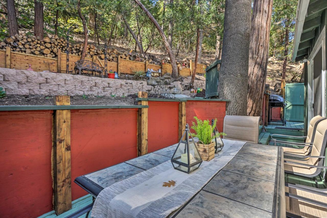 Boho Crestline Cabin, 1 Mile To Lake Gregory! Exterior photo